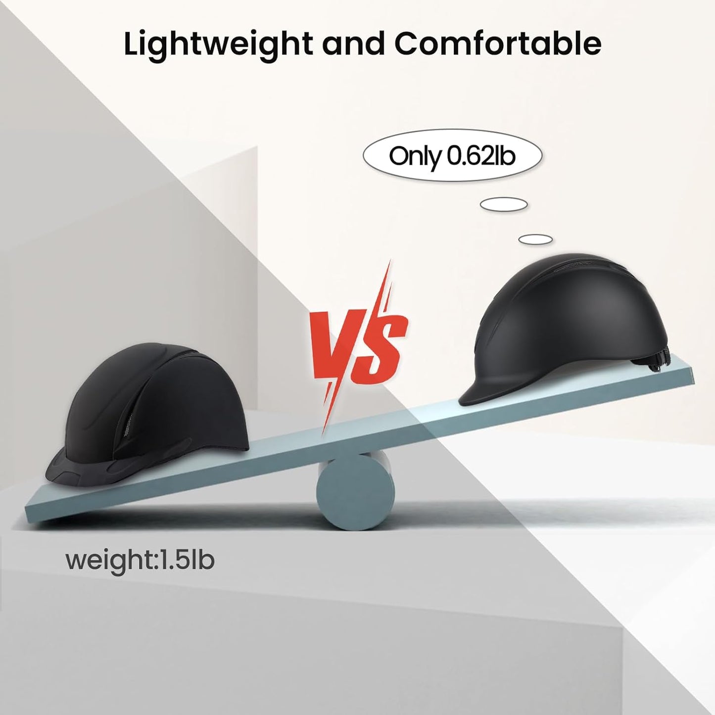Adjustable Matte Black Cycling Helmet - Fits Head Circumference 56 - 61cm, with Quick - Adjust Dial & Safety Buckle (Urban Commuting/Cycling Protective Gear )