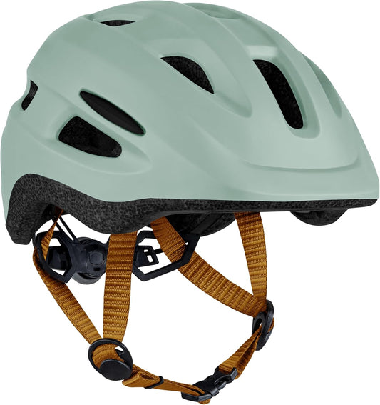 Light Mint Green Ventilated Cycling Helmet - Adjustable Straps, Universal for Mountain & Road Bikes（Fits Head Circumference 54 - 61cm, Lightweight & Impact - Resistant ）