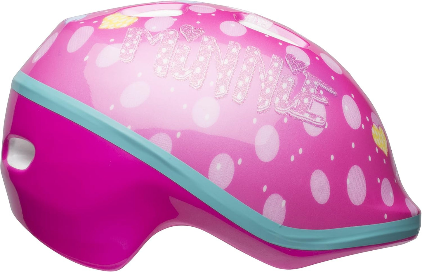 Kids' Minnie Mouse - Printed Cycling Helmet - Cartoon Protective Gear, Fits Toddler Head Circumference (Suggested: 48 - 54cm )